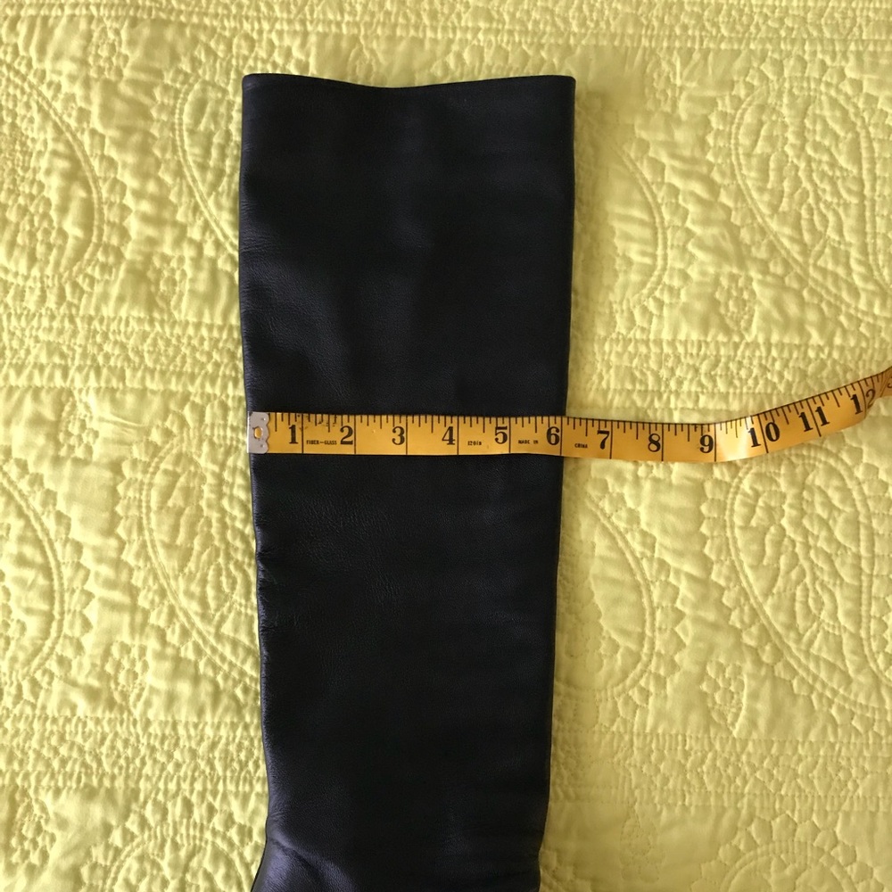 Stuart Weitzman Black crushable boots size 5.5 - Picture 6 of 7
